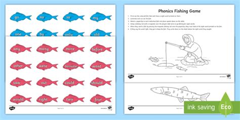 word fishing game|Sight Words Fishing Game (teacher made) .